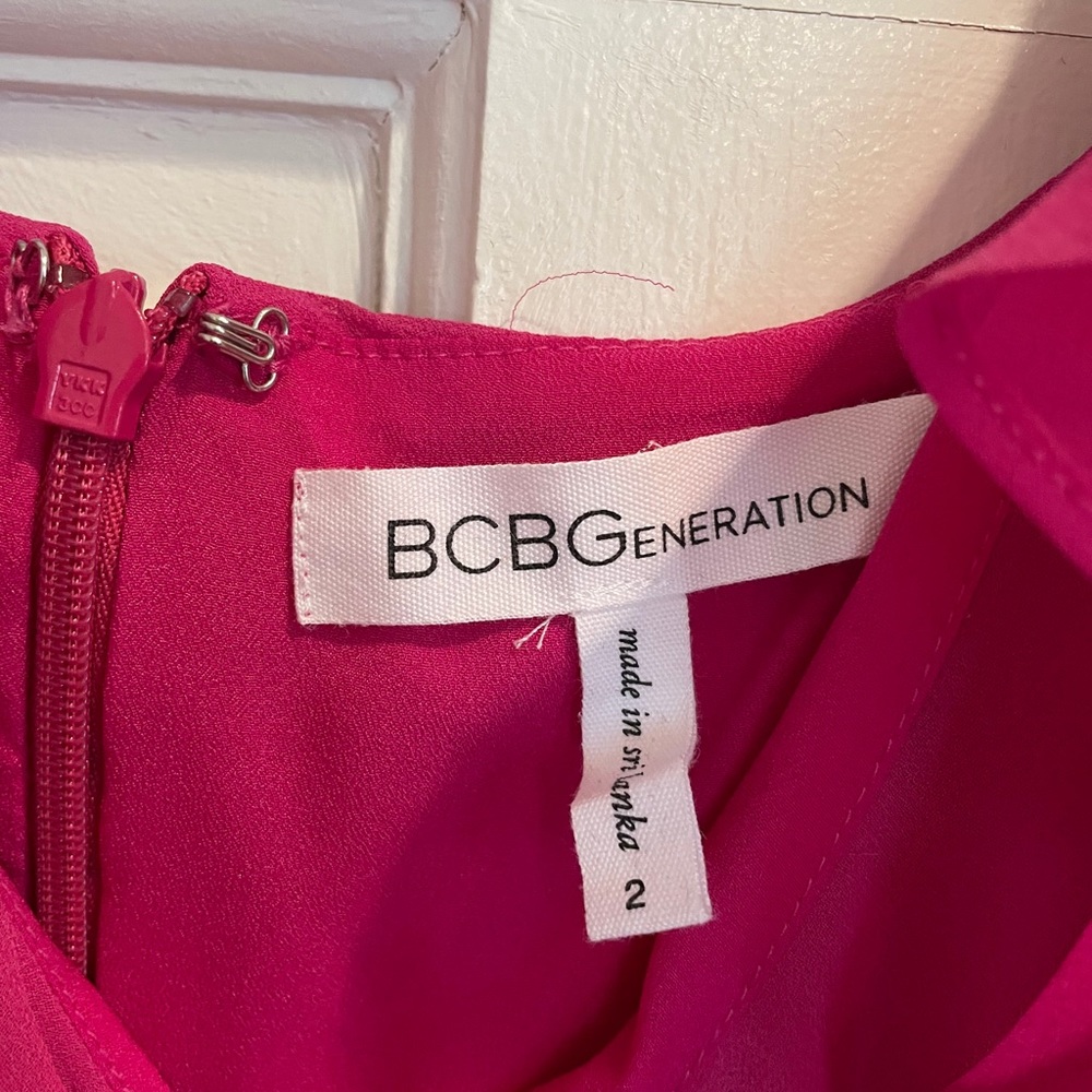 Bcbgeneration Ruffled Cold-Shoulder Maxi Dress - image 4